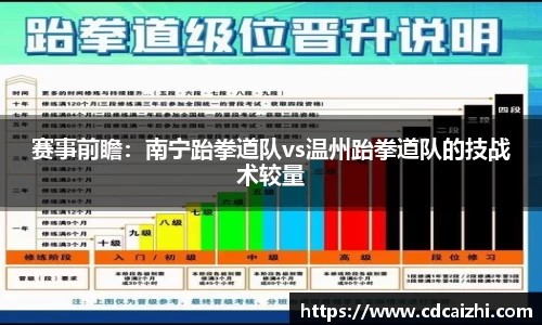 赛事前瞻：南宁跆拳道队vs温州跆拳道队的技战术较量