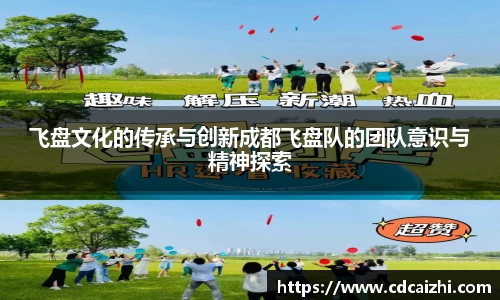 飞盘文化的传承与创新成都飞盘队的团队意识与精神探索