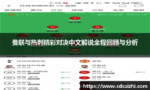 曼联与热刺精彩对决中文解说全程回顾与分析